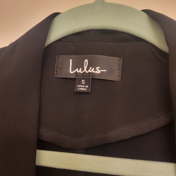 Brand New Lulu's Black Lightweight Blazer - Picture 6 of 7